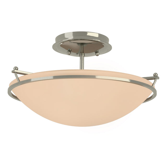 Simple Lines Semi-Flush Mount Ceiling Light by Hubbardton Forge