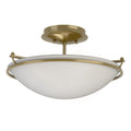 Simple Lines Flush Mount Ceiling Light by Hubbardton Forge