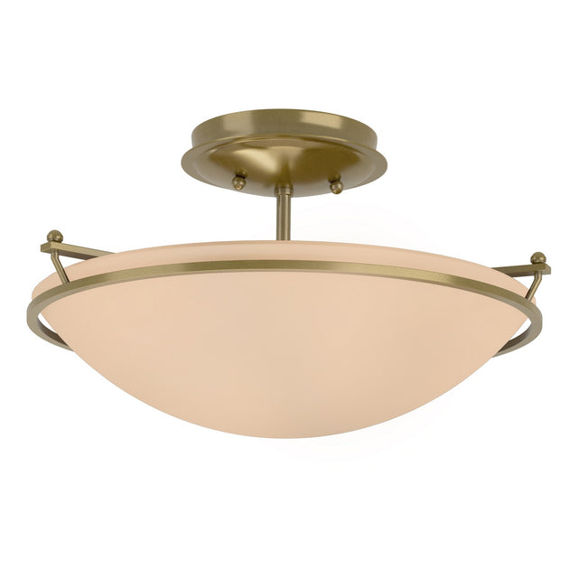 Simple Lines Semi-Flush Mount Ceiling Light by Hubbardton Forge