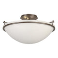 Simple Lines Flush Mount Ceiling Light by Hubbardton Forge