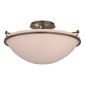 Simple Lines Flush Mount Ceiling Light by Hubbardton Forge