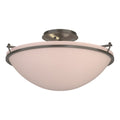 Simple Lines Flush Mount Ceiling Light by Hubbardton Forge