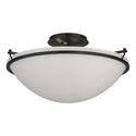 Simple Lines Flush Mount Ceiling Light by Hubbardton Forge