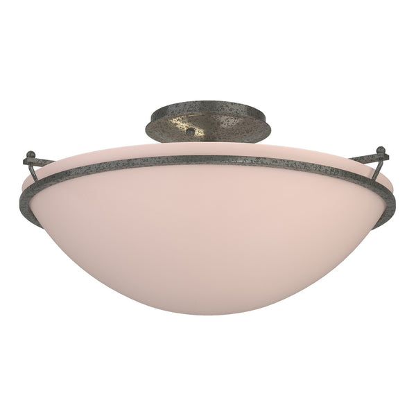Simple Lines Flush Mount Ceiling Light by Hubbardton Forge