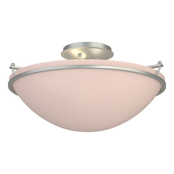 Simple Lines Semi-Flush Mount Ceiling Light by Hubbardton Forge