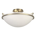 Simple Lines Flush Mount Ceiling Light by Hubbardton Forge