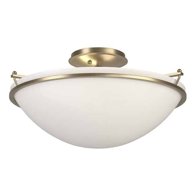 Simple Lines Semi-Flush Mount Ceiling Light by Hubbardton Forge