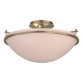 Simple Lines Flush Mount Ceiling Light by Hubbardton Forge