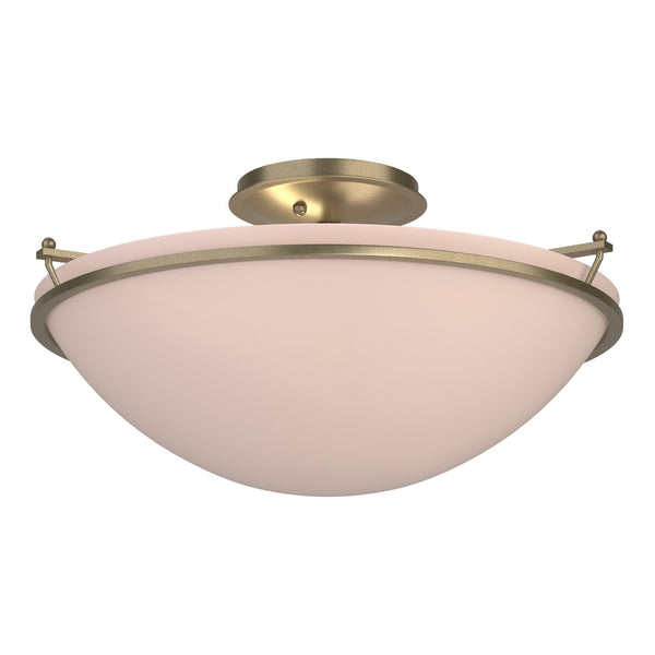Simple Lines Flush Mount Ceiling Light by Hubbardton Forge