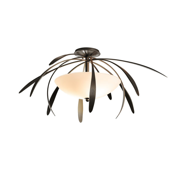Dahlia Semi-Flush Mount Ceiling Light by Hubbardton Forge