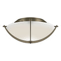 Compass Flush Mount Ceiling Light by Hubbardton Forge