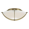 Compass Flush Mount Ceiling Light by Hubbardton Forge