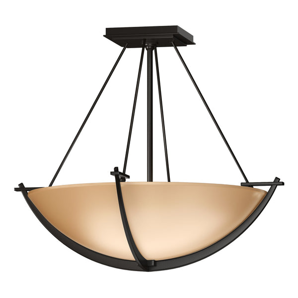 Compass Semi-Flush Mount Ceiling Light by Hubbardton Forge