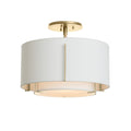 Exos Flush Mount Ceiling Light by Hubbardton Forge