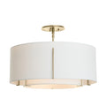 Exos Semi-Flush Mount Ceiling Light by Hubbardton Forge