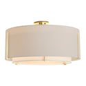 Exos Flush Mount Ceiling Light by Hubbardton Forge
