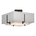 Exos Flush Mount Ceiling Light by Hubbardton Forge