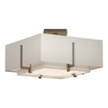 Exos Flush Mount Ceiling Light by Hubbardton Forge