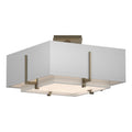 Exos Semi-Flush Mount Ceiling Light by Hubbardton Forge