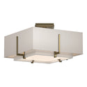 Exos Flush Mount Ceiling Light by Hubbardton Forge