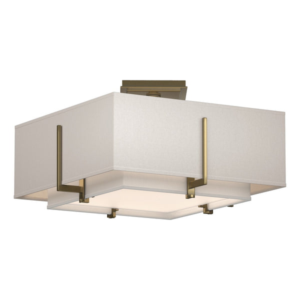 Exos Semi-Flush Mount Ceiling Light by Hubbardton Forge