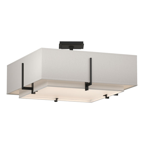 Exos Semi-Flush Mount Ceiling Light by Hubbardton Forge