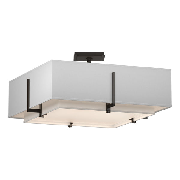 Exos Semi-Flush Mount Ceiling Light by Hubbardton Forge