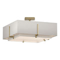 Exos Flush Mount Ceiling Light by Hubbardton Forge