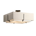 Exos Semi-Flush Mount Ceiling Light by Hubbardton Forge
