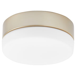 Buy aged-brass-with-polycarbonate-glass-and-white-shade Allegro Fan Light Kit by Oxygen