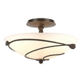 Leaf Semi-Flush Mount Ceiling Light by Hubbardton Forge
