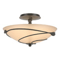 Leaf Semi-Flush Mount Ceiling Light by Hubbardton Forge