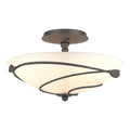 Leaf Semi-Flush Mount Ceiling Light by Hubbardton Forge