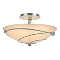 Leaf Semi-Flush Mount Ceiling Light by Hubbardton Forge