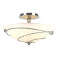 Leaf Semi-Flush Mount Ceiling Light by Hubbardton Forge