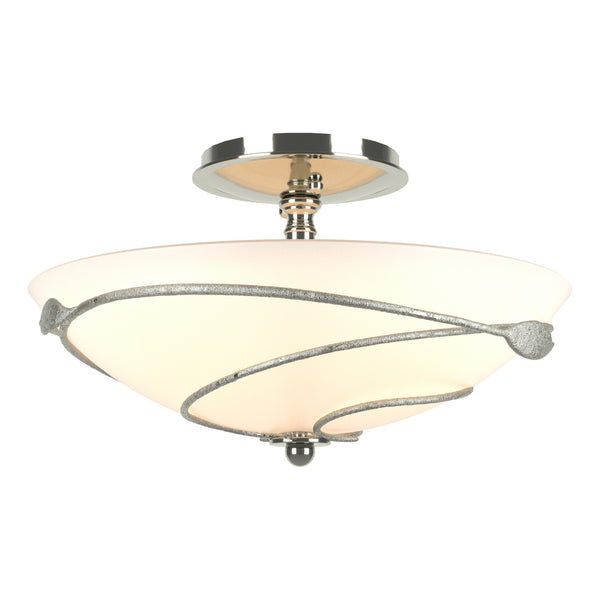 Leaf Semi-Flush Mount Ceiling Light by Hubbardton Forge