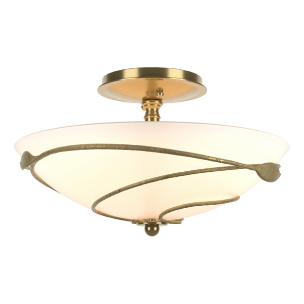 Leaf Flush Mount Ceiling Light by Hubbardton Forge