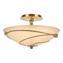 Leaf Flush Mount Ceiling Light by Hubbardton Forge