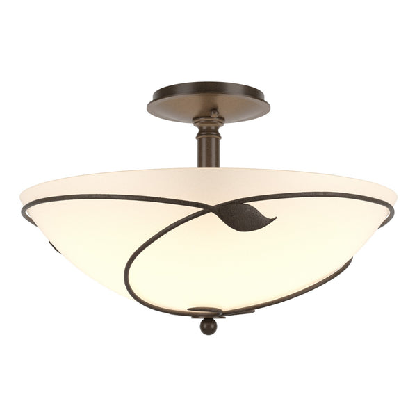 Leaf Semi-Flush Mount Ceiling Light by Hubbardton Forge