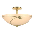 Leaf Semi-Flush Mount Ceiling Light by Hubbardton Forge