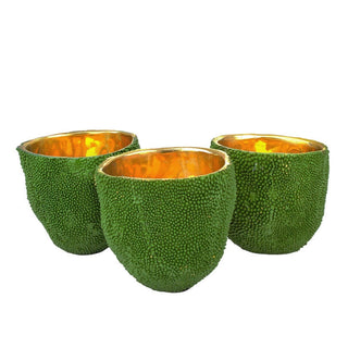 Jackfruit Collection Vase Set of 3 by Currey and Company