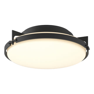 Buy black Metra Flush Mount Ceiling Light by Hubbardton Forge