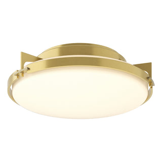 Buy modern-brass Metra Flush Mount Ceiling Light by Hubbardton Forge