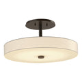 Disq Flush Mount Ceiling Light by Hubbardton Forge