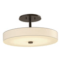 Disq Flush Mount Ceiling Light by Hubbardton Forge