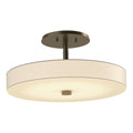 Disq Semi-Flush Mount Ceiling Light by Hubbardton Forge