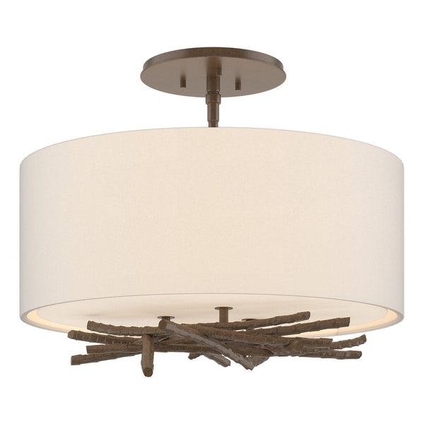 Brindille Flush Mount Ceiling Light by Hubbardton Forge