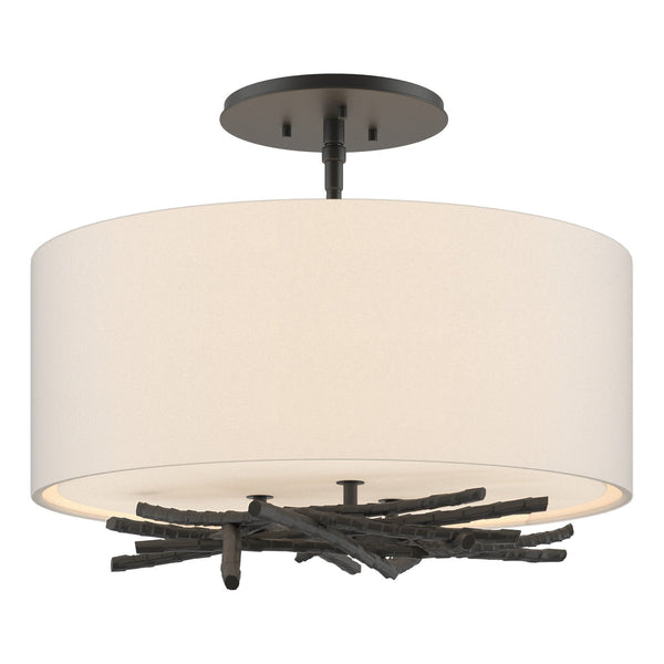 Brindille Flush Mount Ceiling Light by Hubbardton Forge