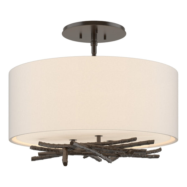 Brindille Flush Mount Ceiling Light by Hubbardton Forge