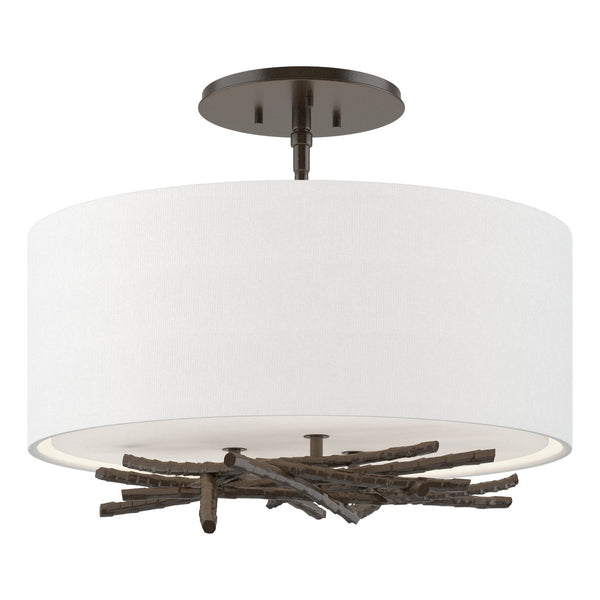 Brindille Semi-Flush Mount Ceiling Light by Hubbardton Forge